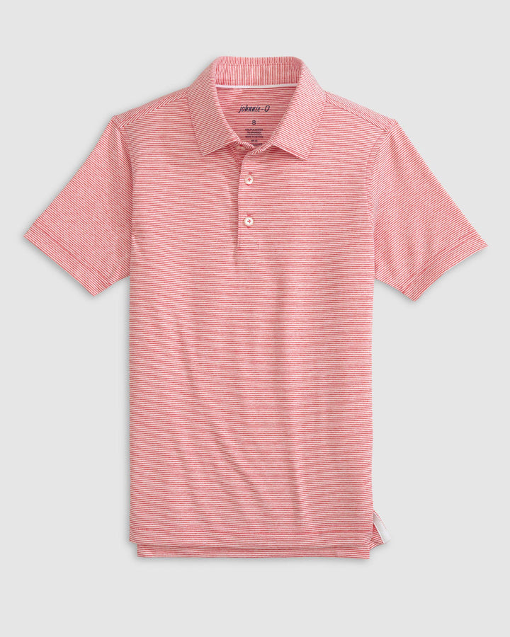 Performance Jersey Jr. Polo - Lyndonn Stripe