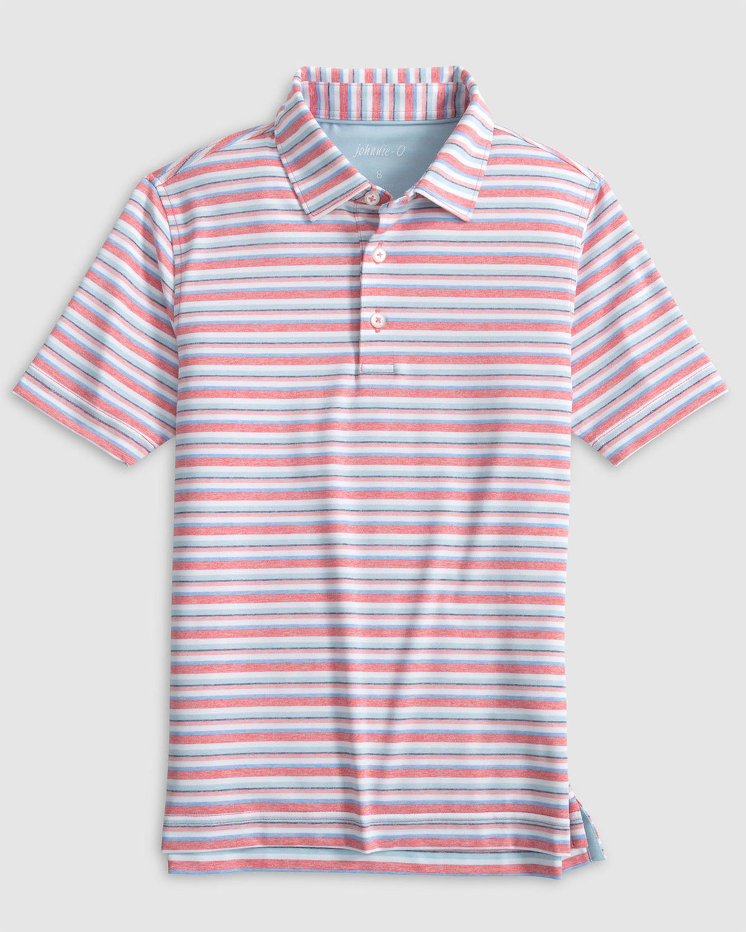 Harty Jr. Striped Jersey Performance Polo