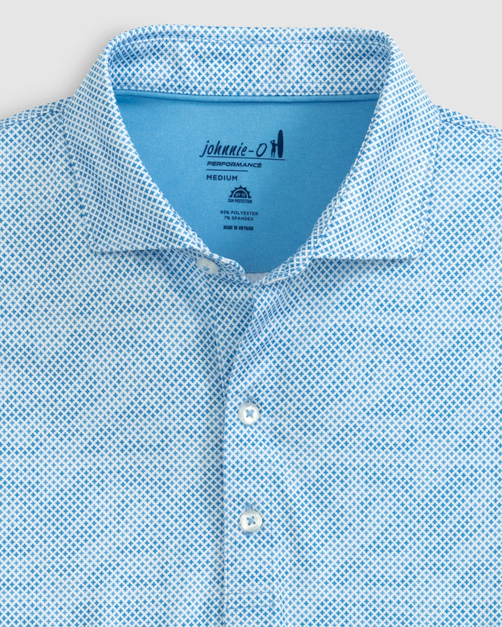 Gaston Jr. Printed Jersey Performance Polo