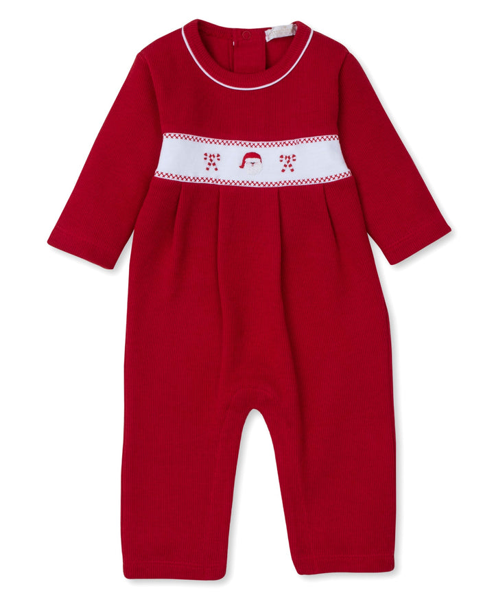 CLB Holiday Medley 25 Santa Hand Embroidered Playsuit