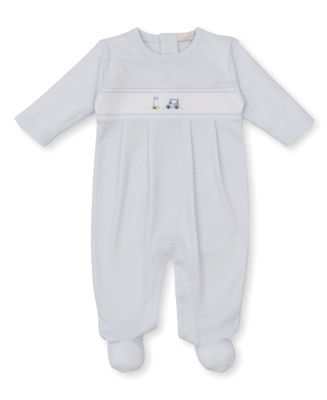 Premier Fairway Foursome Hand Embroidered Stripe Footie