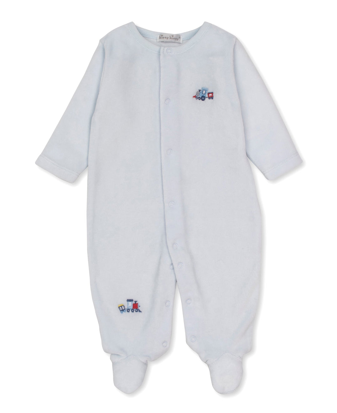 Toot Toot Velour Footie