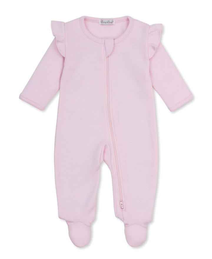 Baby Blessings Jacquard Footie
