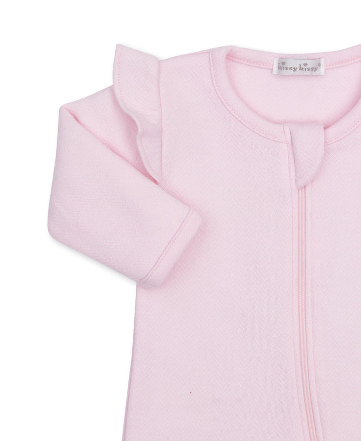 Baby Blessings Jacquard Footie