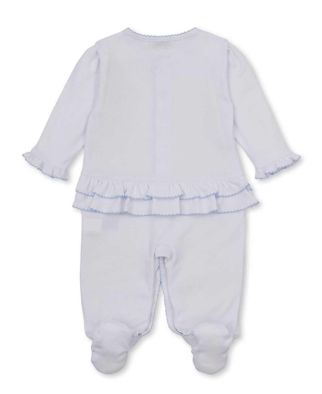 Premier Rose Bow Hand Embroidered Footie