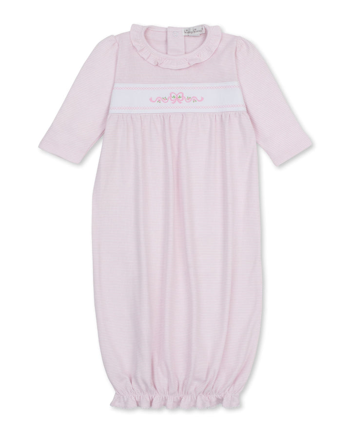 Classic Treasures Pink Stripe Bow Sack