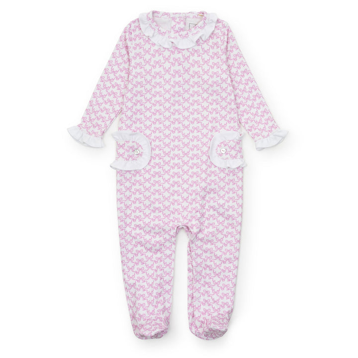 Lucy Girls' Pima Cotton Footie