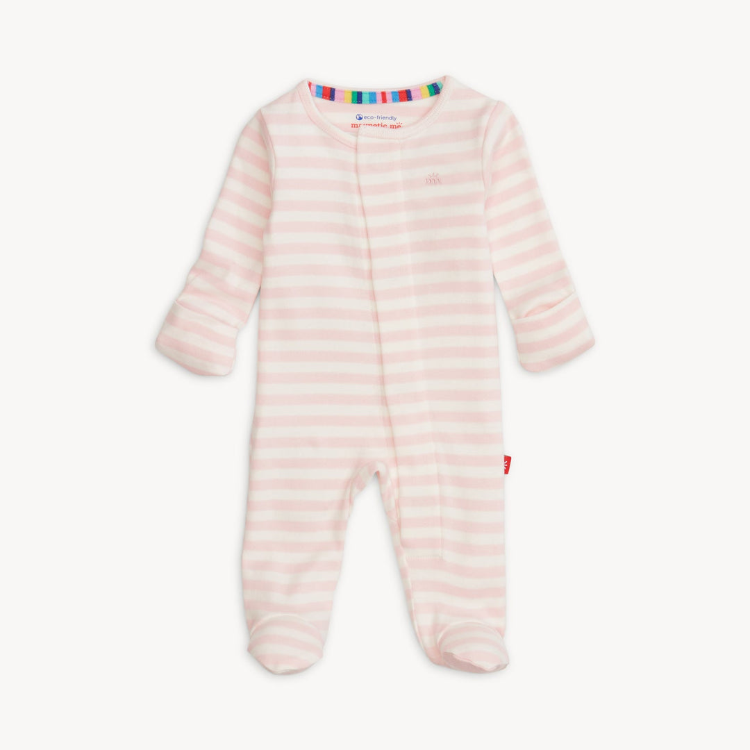Magnetic Footie - Pink Striped