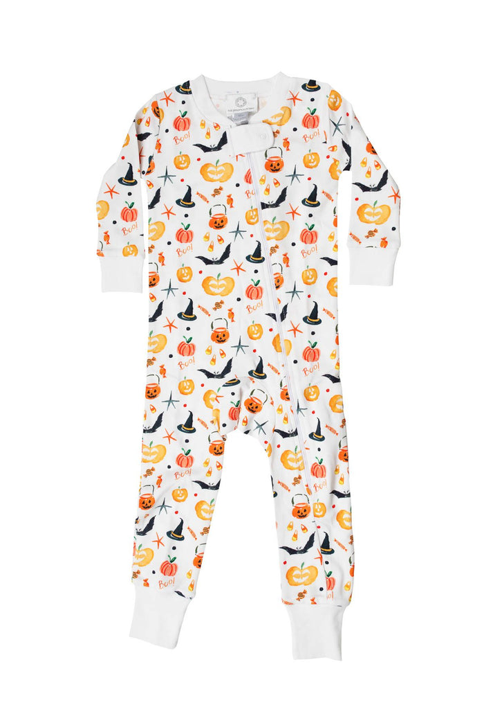 Boo Footed Zippered PJ