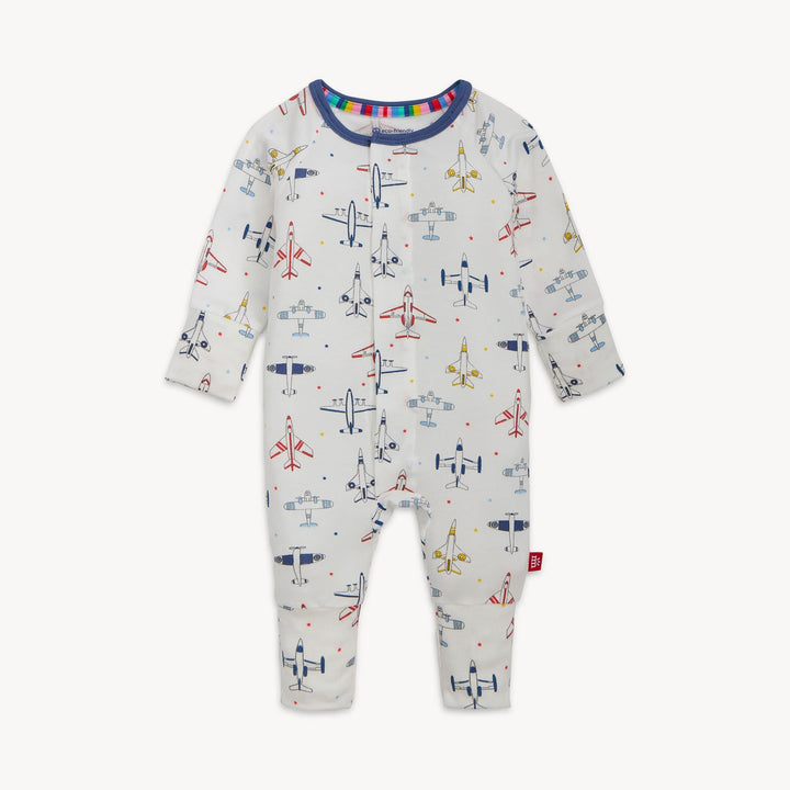 Plane Fun Magnetic Convertible Coverall