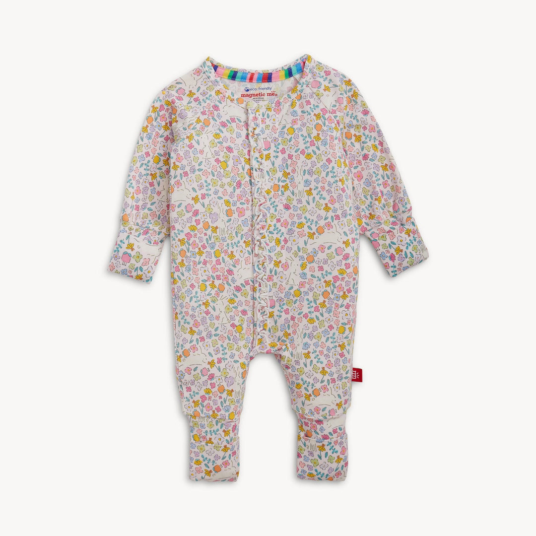 Bunny Blossom Magnetic Ruffle Convertible Coverall