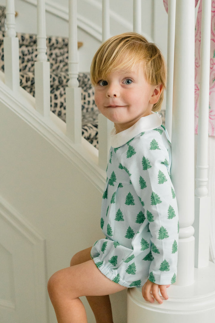 Tannenbaum Bubble Long-Sleeved - Blue