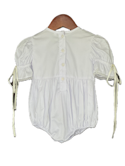 Nikki Bubble - White Smocked