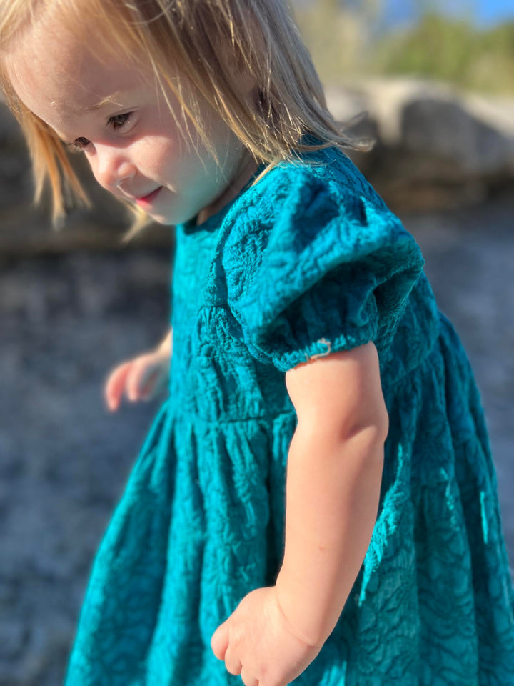 Sweet Party Dress - Teal