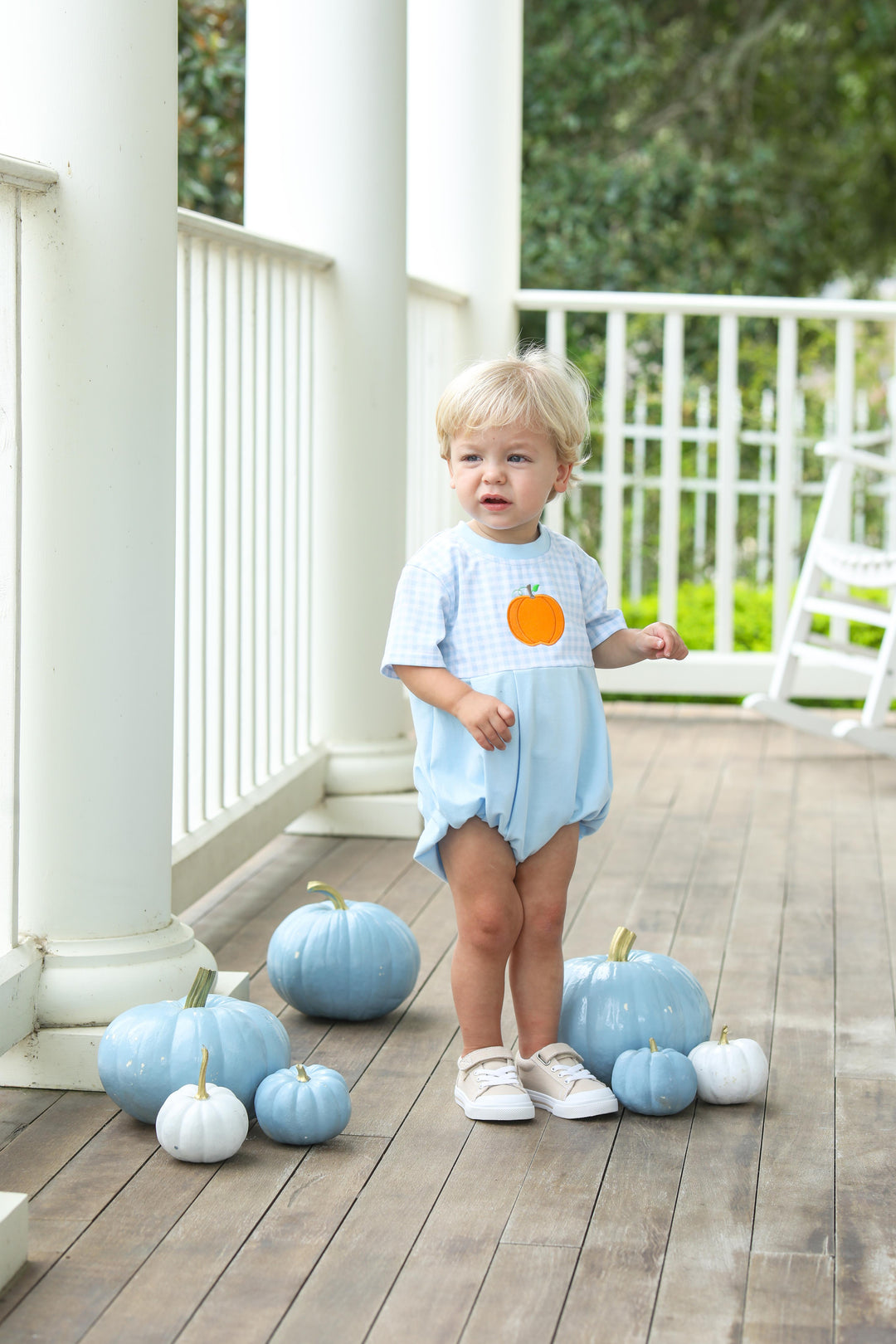 Pumpkin Short-Sleeved Bubble