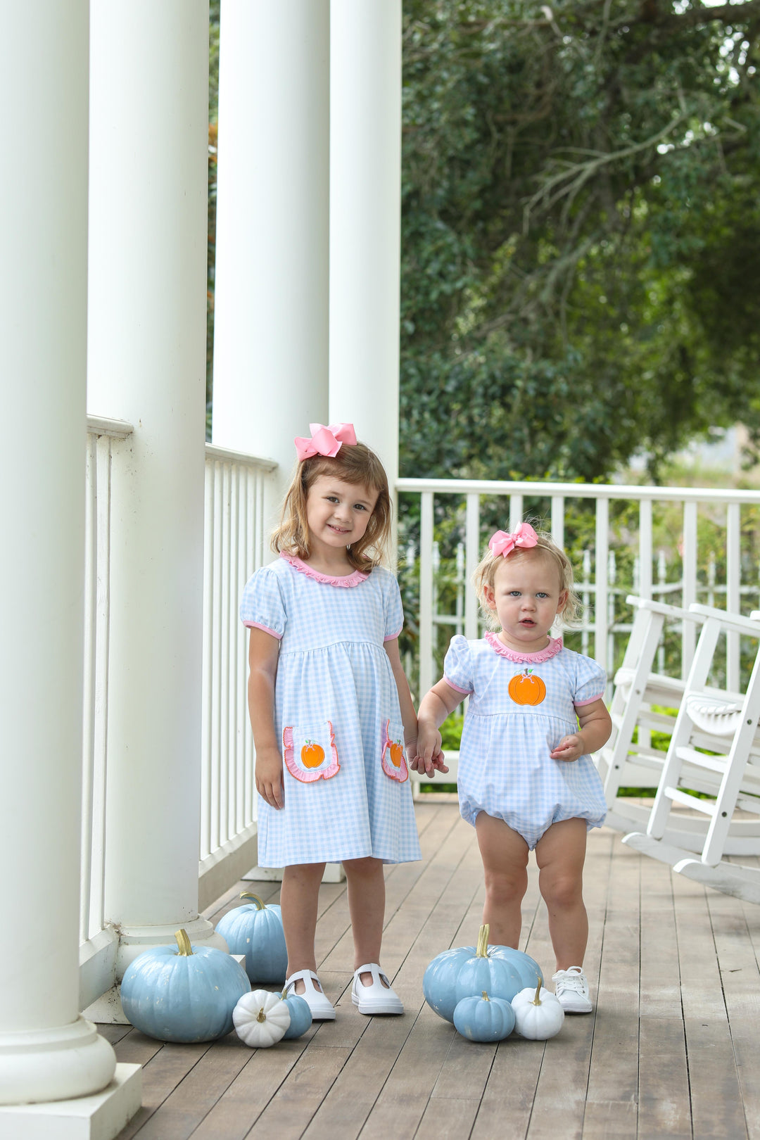 Pumpkin Short-Sleeve Dress