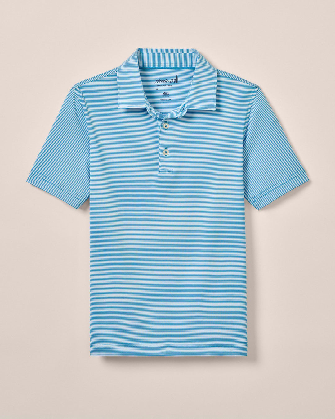 Performance Jersey Jr. Polo - Lyndonn Stripe