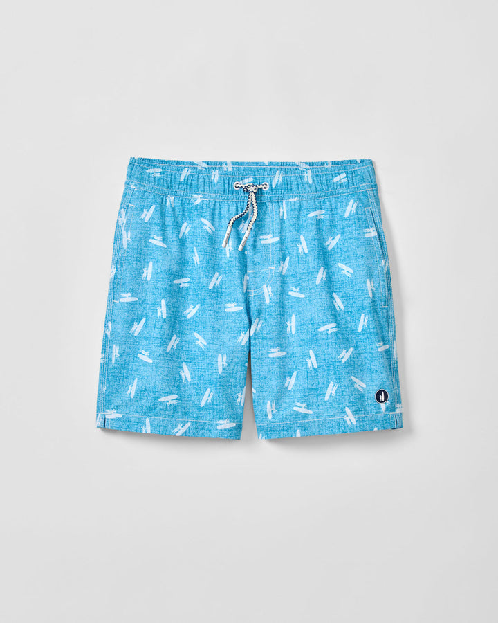 Tossed Jo Half Elastic Jr. Surf Shorts