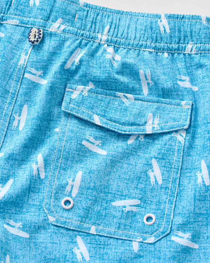 Tossed Jo Half Elastic Jr. Surf Shorts