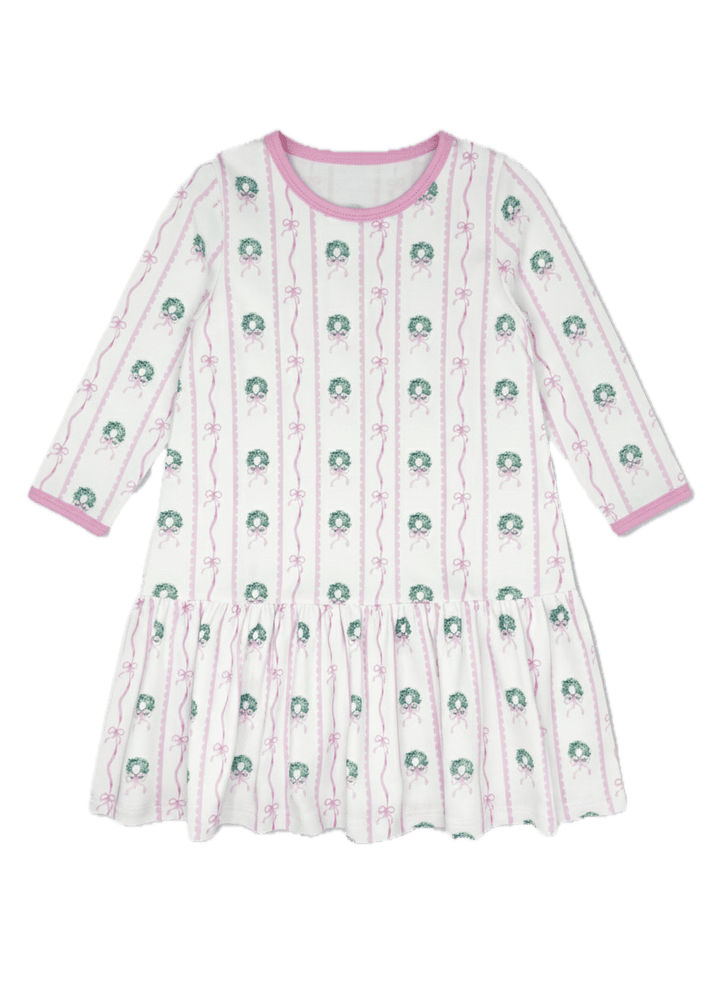 Dani Dropwaist Dress Long-Sleeve
