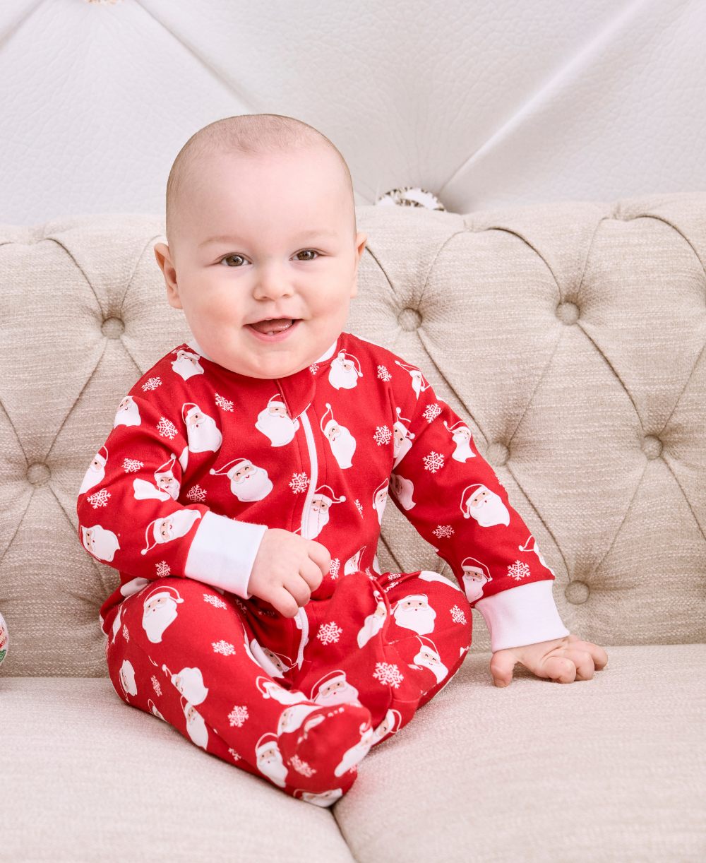 Smiling Santa Footie