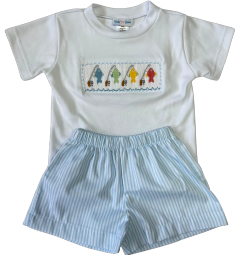 Tom Go Fish Short Set