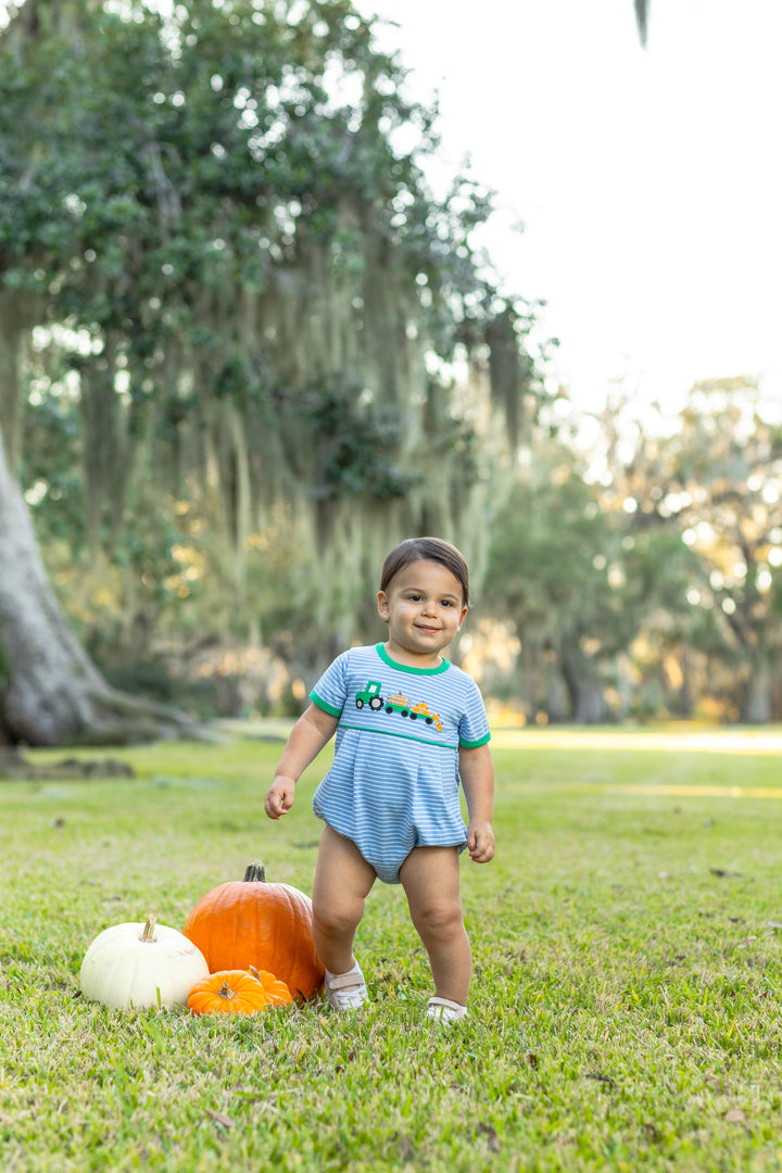 Tractor Trail Pumpkin Bubble