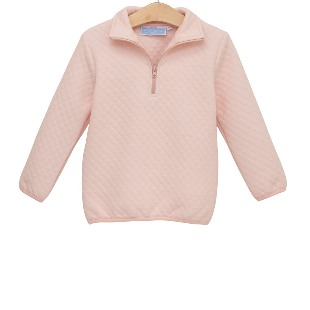 1/4 Zip Quilted Pullover