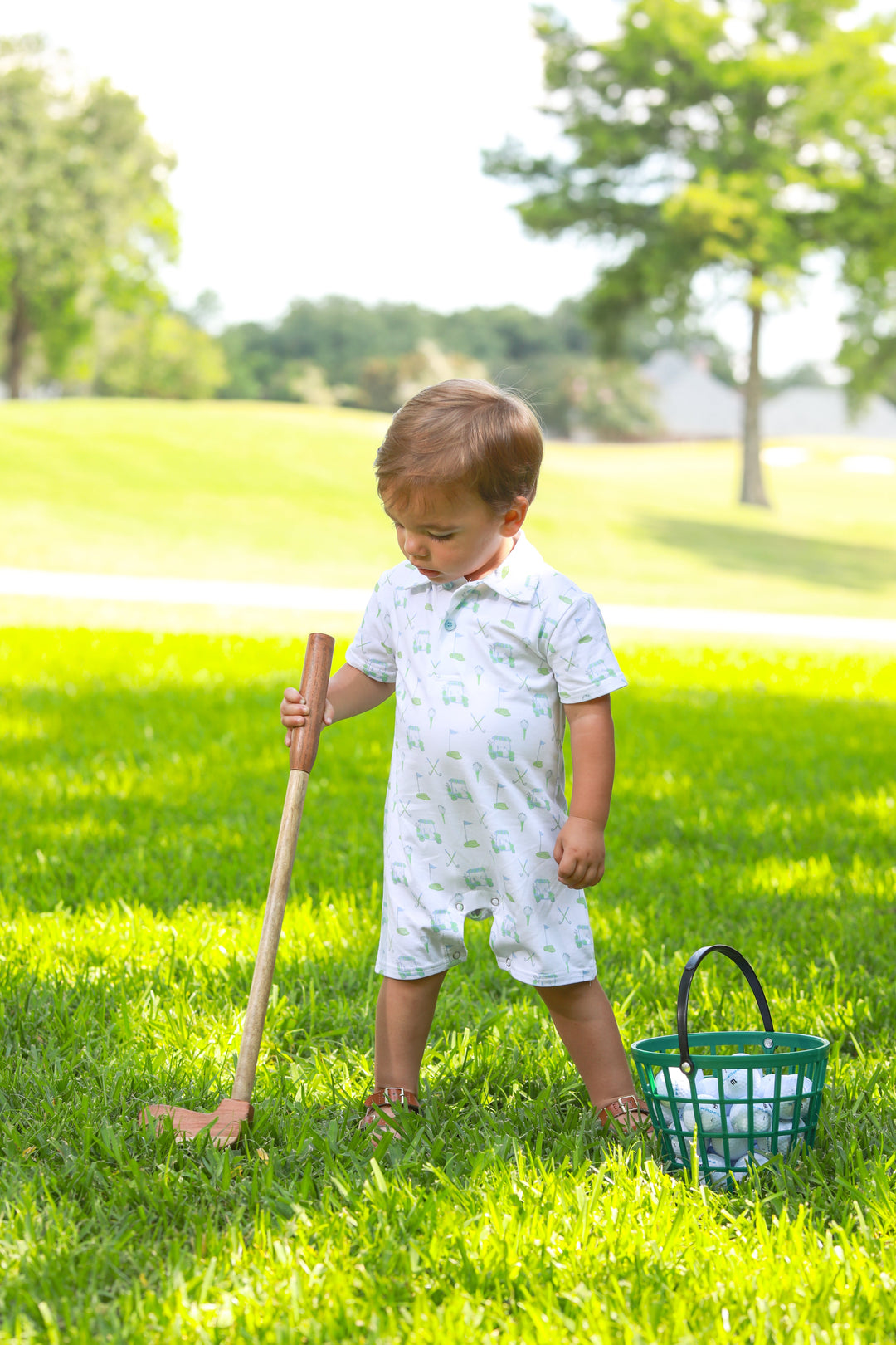 Caddy Club Polo Romper