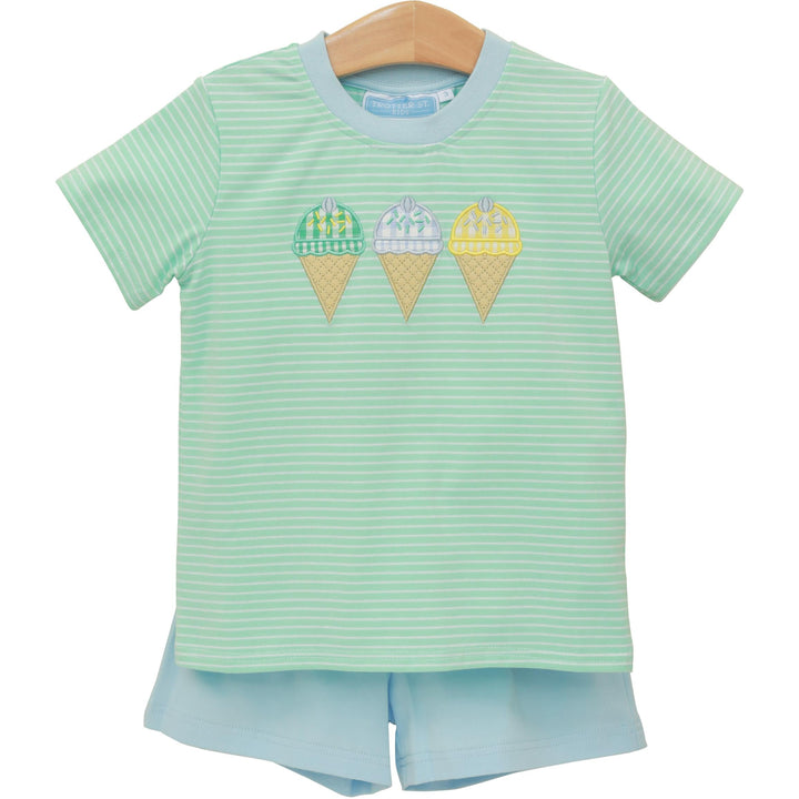 Triple Scoop Short Set