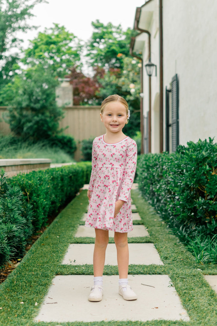 Zinnia Blooms Twirl Dress