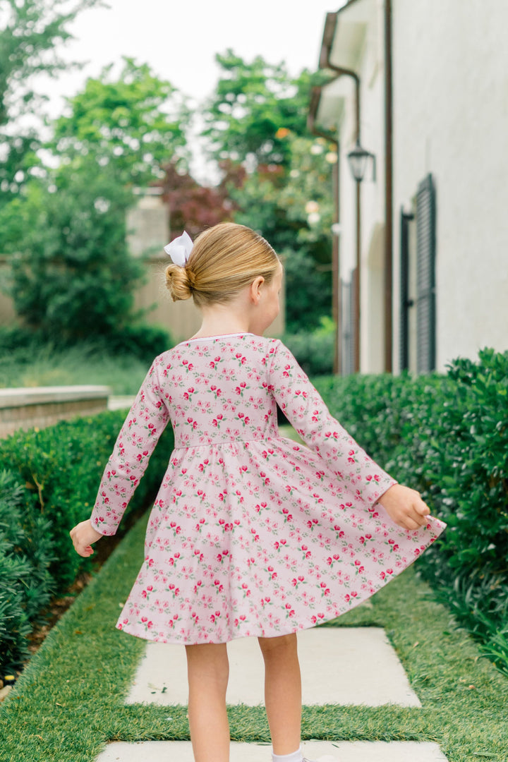 Zinnia Blooms Twirl Dress