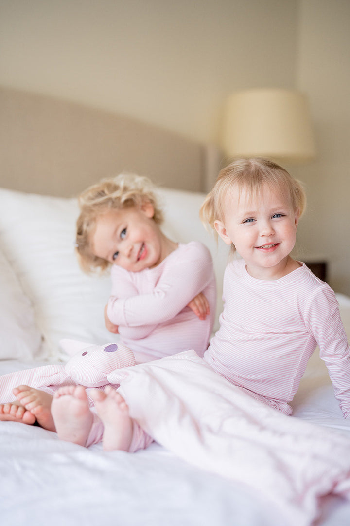 Mini Stripe Pajama Set
