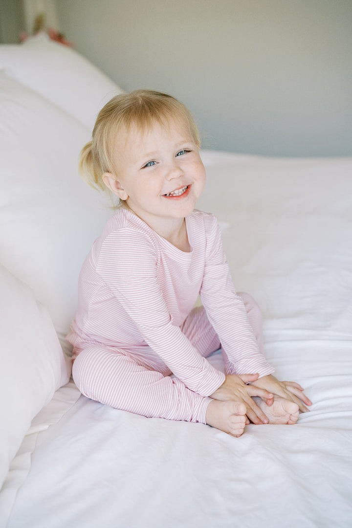 Mini Stripe Pajama Set