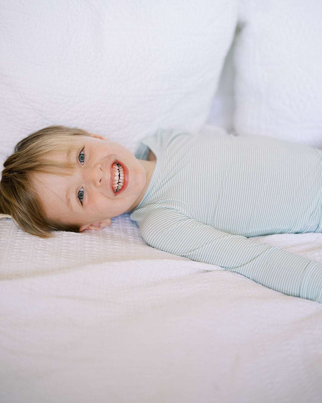 Mini Stripe Pajama Set