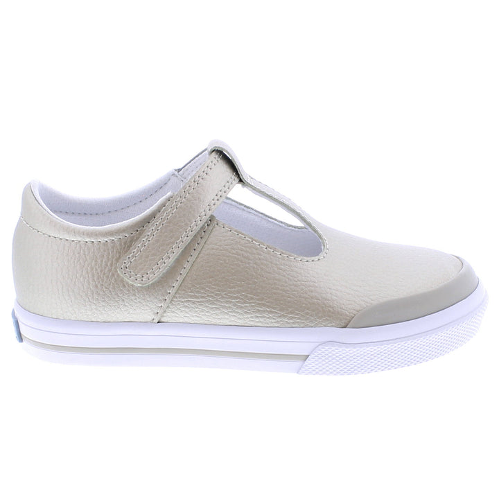 Drew Sneaker - Gold Leather