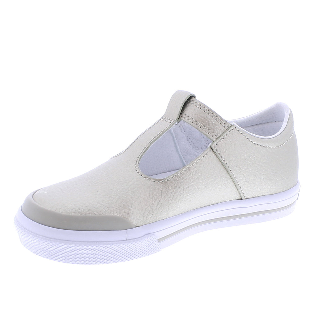 Drew Sneaker - Gold Leather