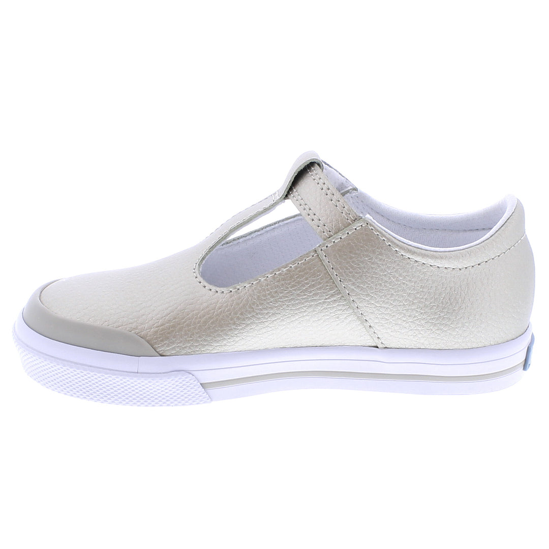 Drew Sneaker - Gold Leather