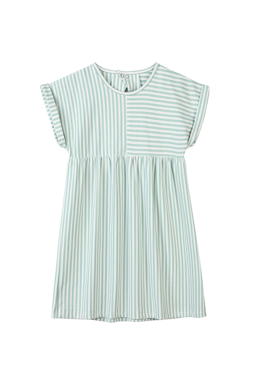 Pearl Dress in Green Stripe Southern Belles Pearl Dress in Green Stripe Southern Belles