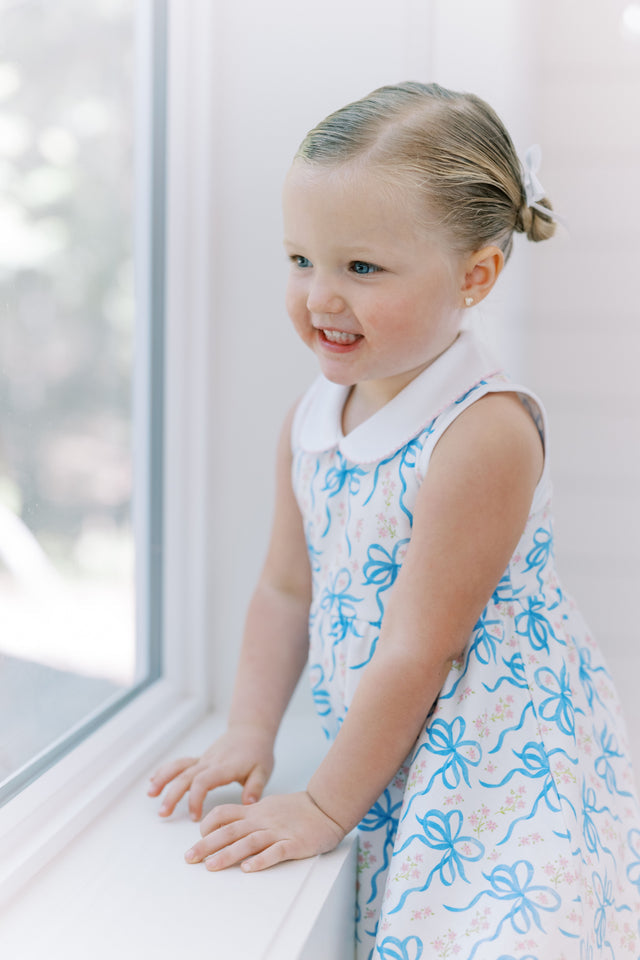 Blossom Bow Twirl Dress