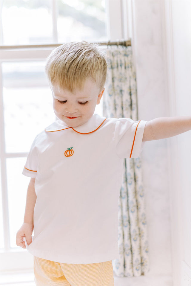Pembroke Pumpkin Short Set