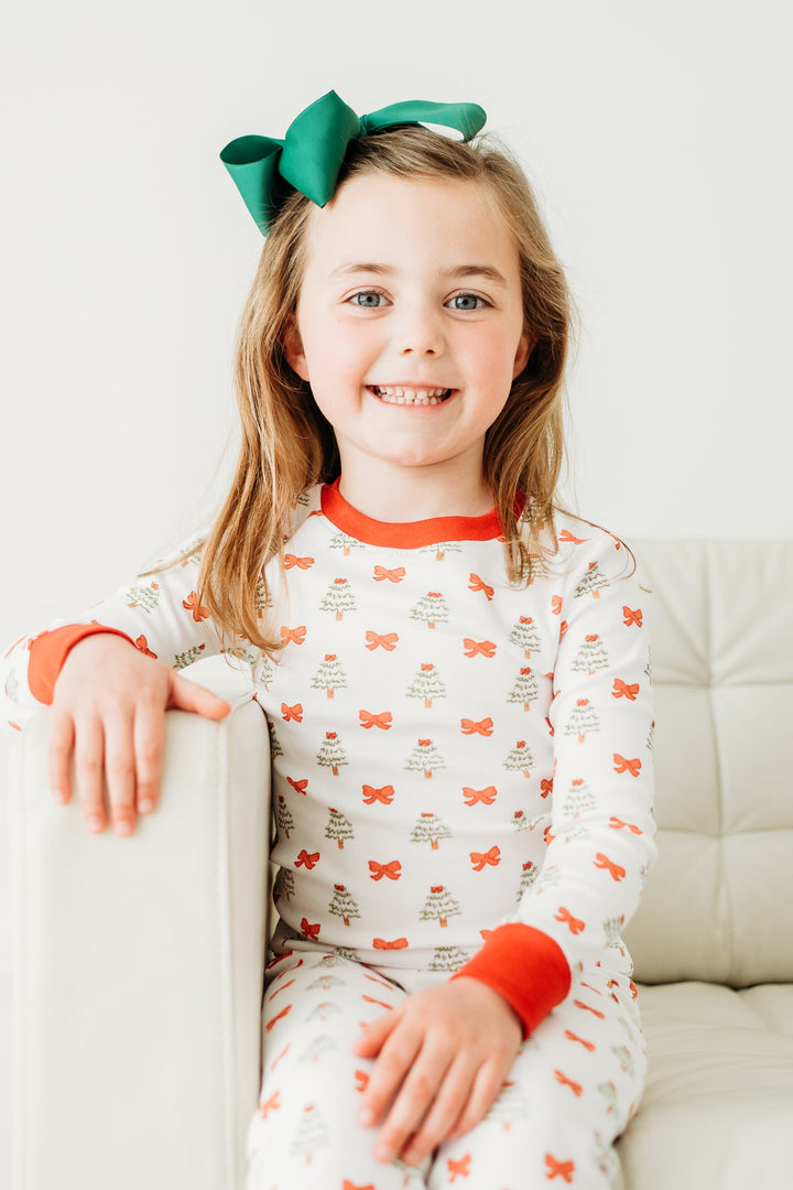 Holiday Bows 2 Piece PJs