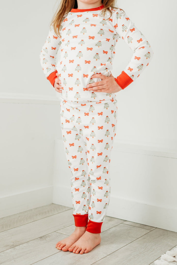 Holiday Bows 2 Piece PJs