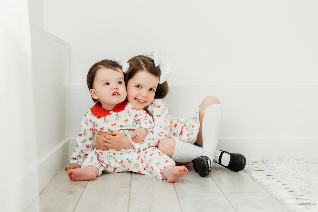 Holiday Bows Romper