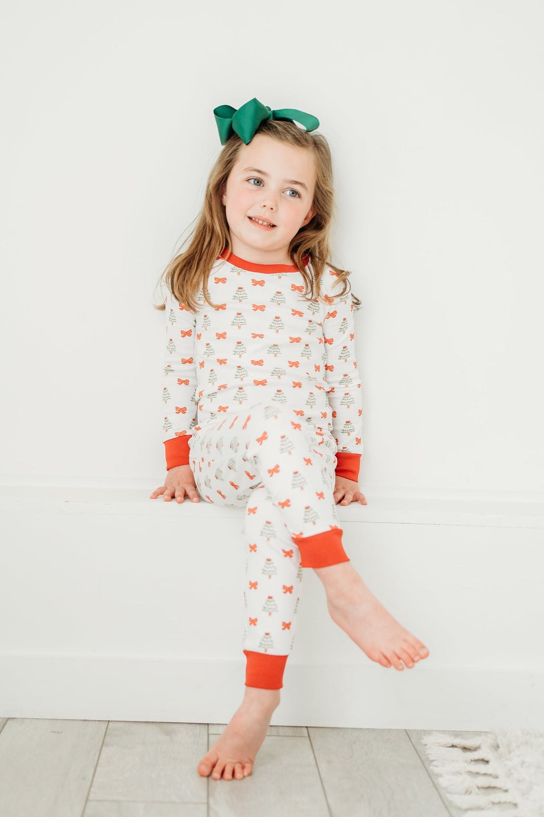 Holiday Bows 2 Piece PJs