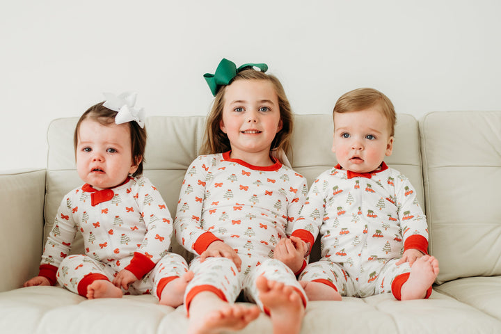 Holiday Bows 2 Piece PJs