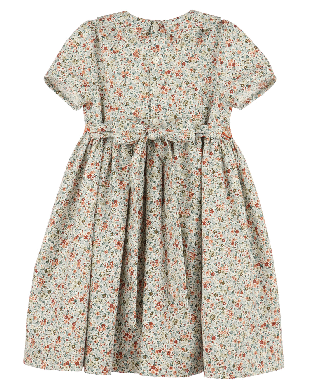 Autumn Glow Smocked Dress