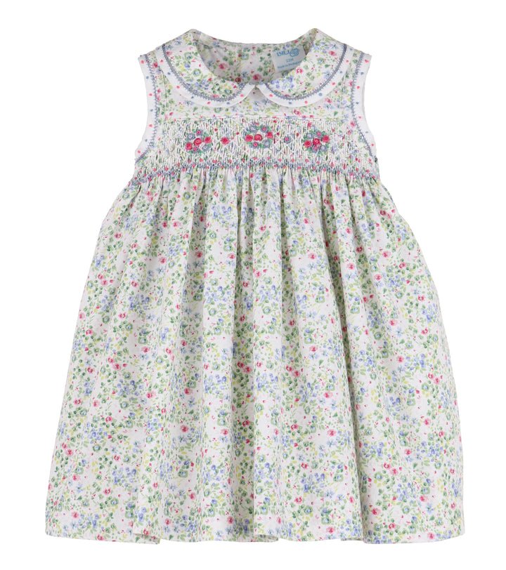 Berry Bouquet Smocked Dress