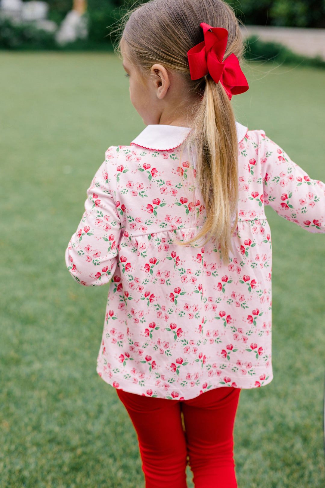 Zinnia Blooms Tunic Set