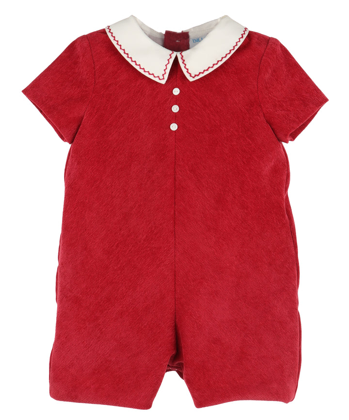 Cord Collar Romper